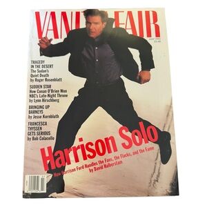 Vanity Fair 1993 Harrison Ford Magazine